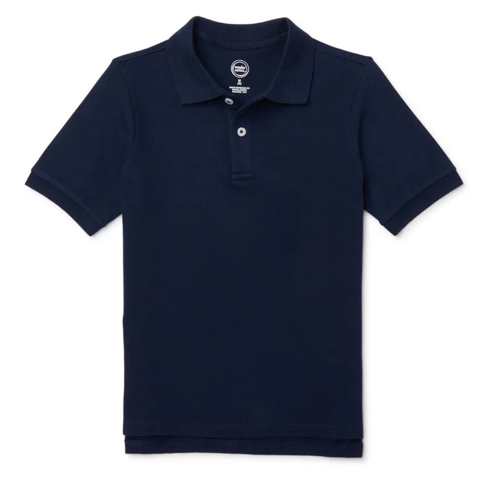 Wonder Nation Navy Polo Boys Shirt
